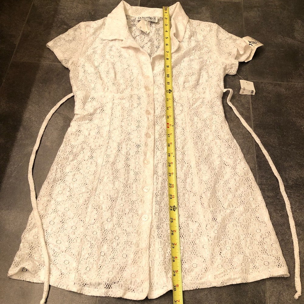 Collared lace button up - Picture 6 of 7